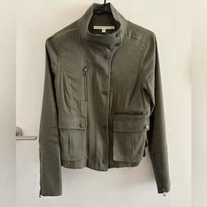 Veronica Beard Khaki Utility Jacket